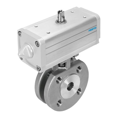Festo Ball Valve Actuator Unit VZBC-50-FF-40-22-F0507-V4V4T-PP106-R-90- VZBC-50-FF-40-22-F0507-V4V4T-PP106-R-90-